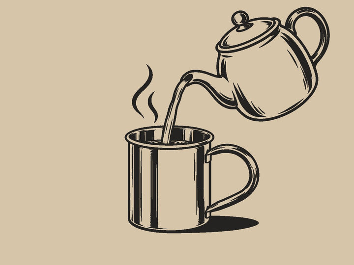 Vul met water, thee of koffie
