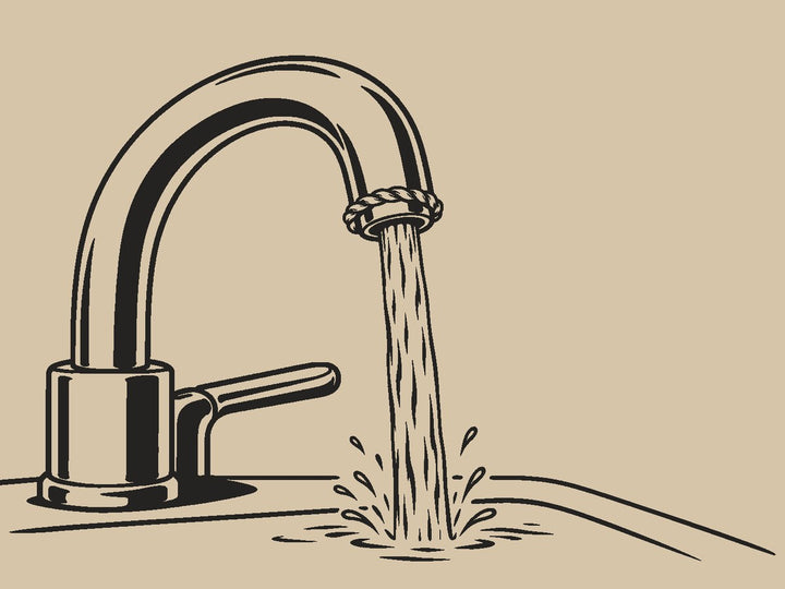 Laat het water stromen